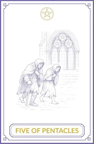 Five of Pentacles