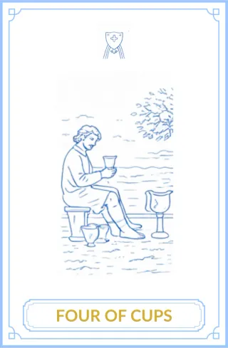 Four of Cups