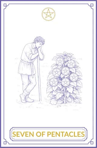 Seven of Pentacles