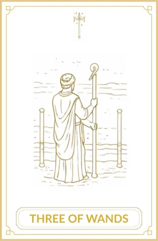 Three of Wands